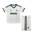 Kit Kids Retro Real Madrid Home Jersey 2012/13