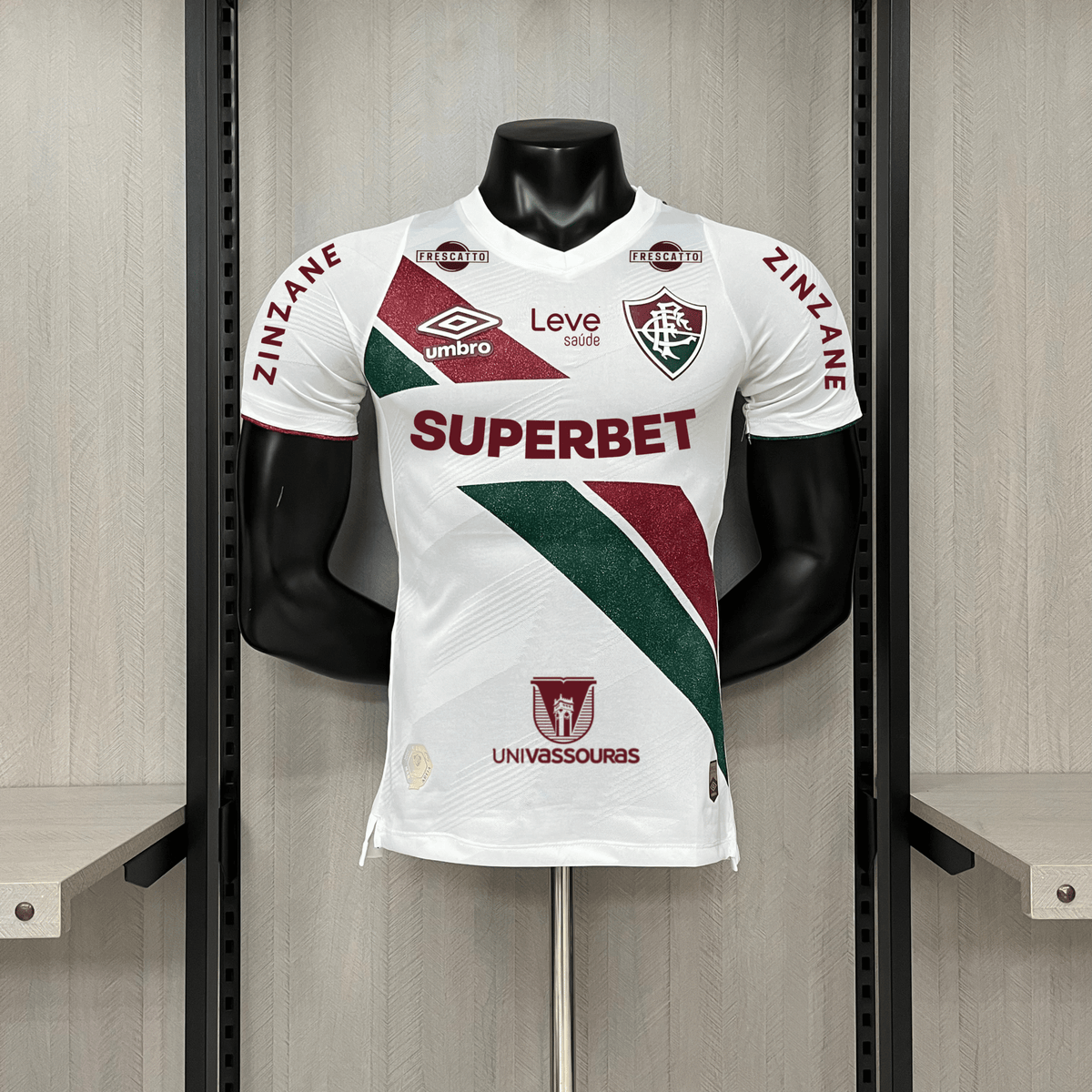 Fluminense 24/25 II Away Jersey - All Sponsors - Player Version - Slim Fit