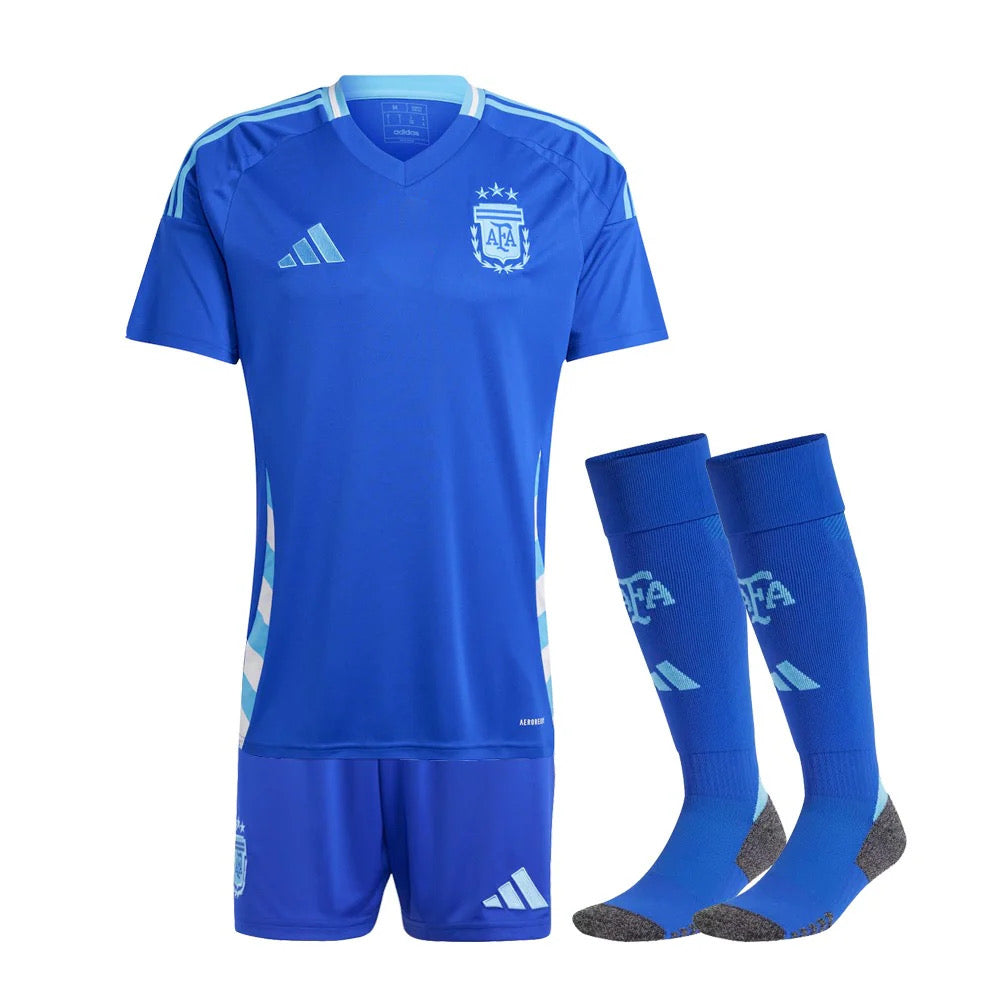 Kids KIT Argentina Away Jersey 2024/25