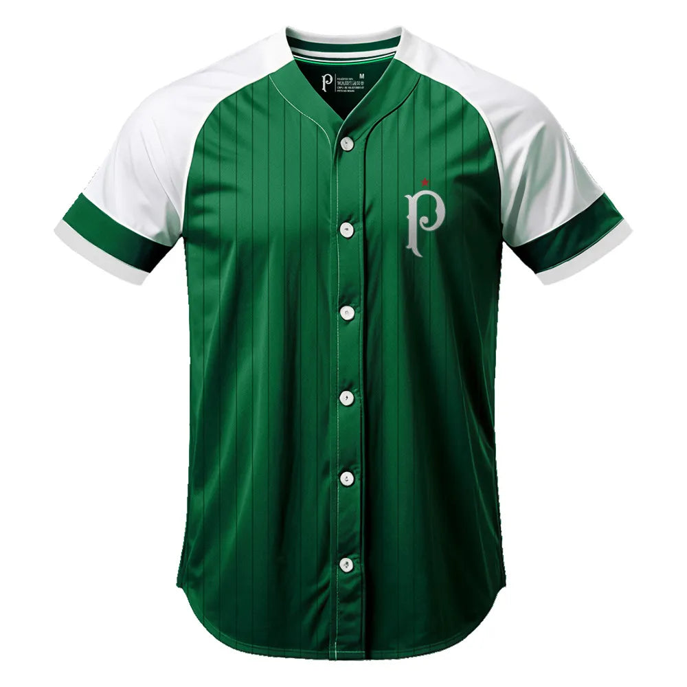 Camiseta Palmeiras Baseball III Masculina - [Slim Fit]