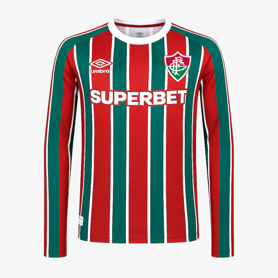 Camisa Manga Longa Umbro Fluminense 2025/26 I