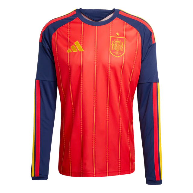 Jersey Spain 2026 Home Long Sleeved World Cup