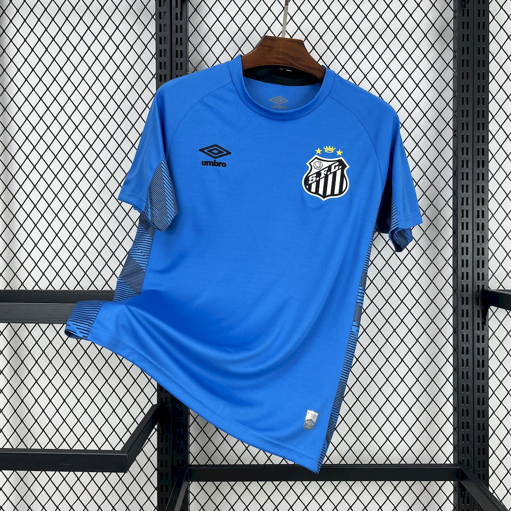 Santos 2025/26 Blue goalkeeper - Fan Version