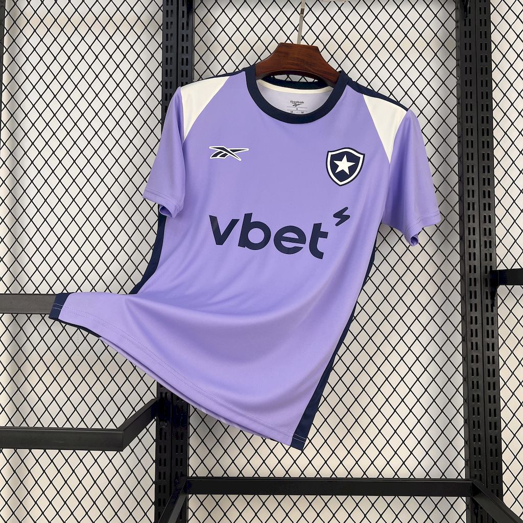 Botafogo 2025/26 Pre-match training Purple - Fan Version