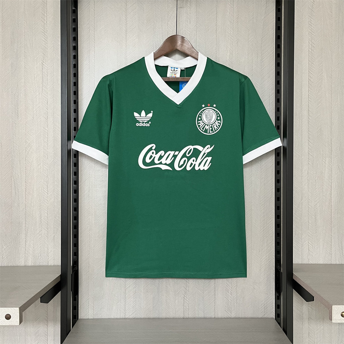 Palmeiras 1989 Away Jersey - Retro Version