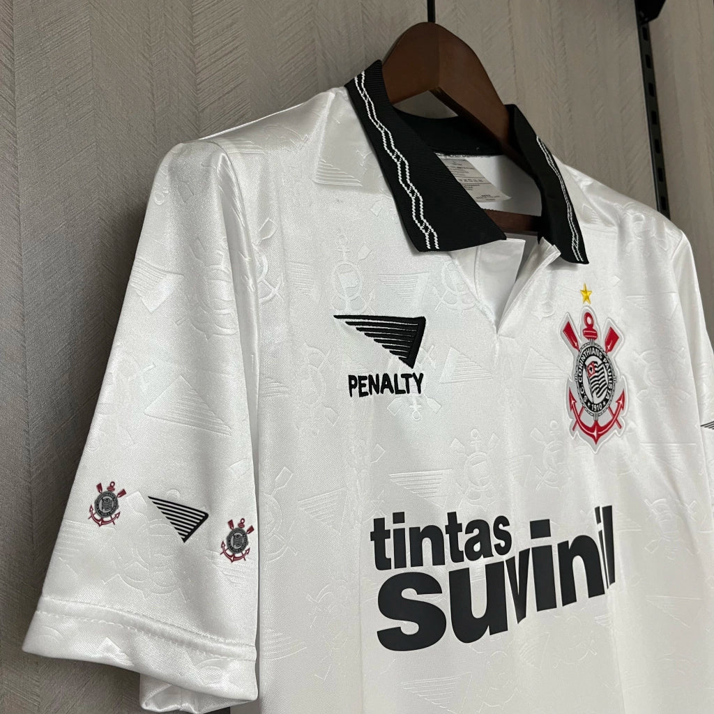 Corinthians 1995 I Home Jersey - Retro Version