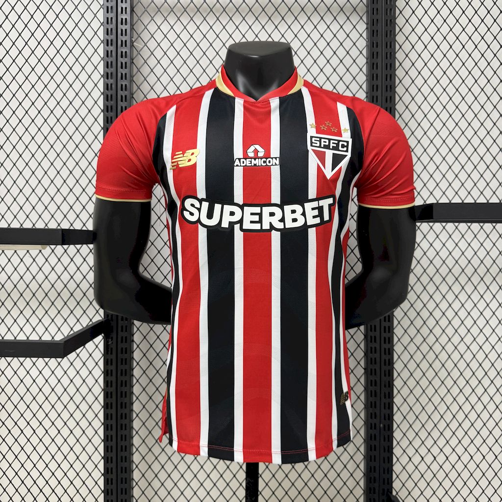 Sao Paulo 2025/26 Away Jersey Player Version - Slim Fit