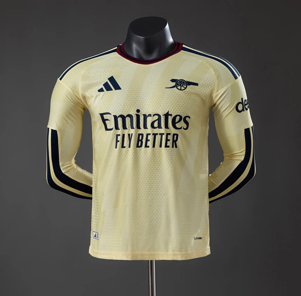 Arsenal Third 2026/27 Player Version Long Sleeved - Slim Fit