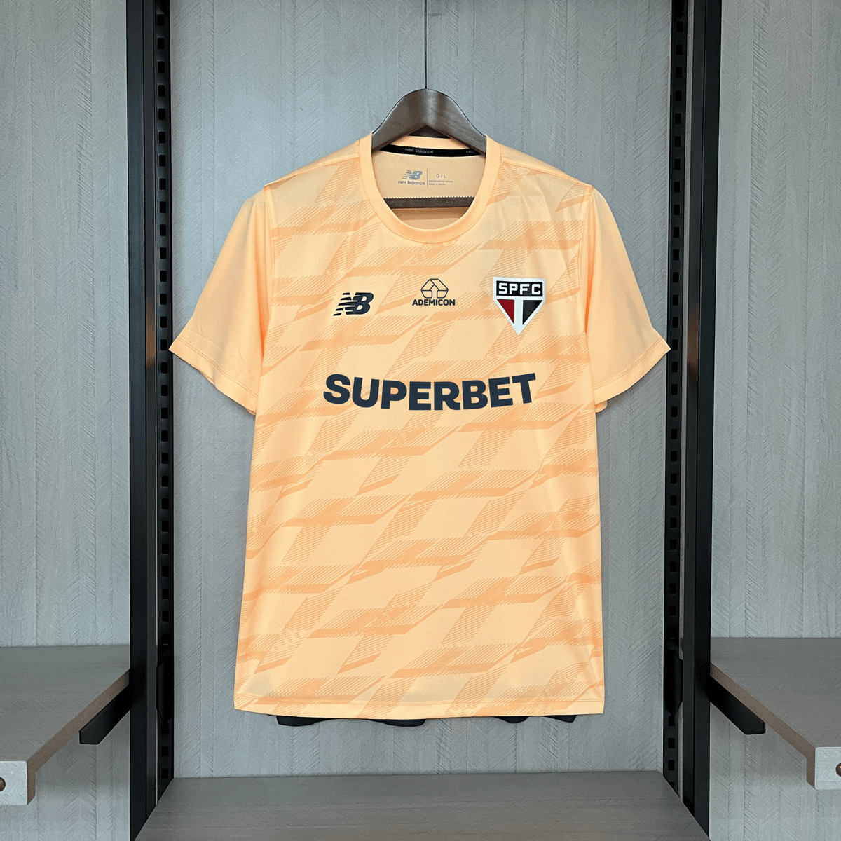 Sao Paulo 24/25 Training Jersey - Beige - All Sponsors - Fan Version