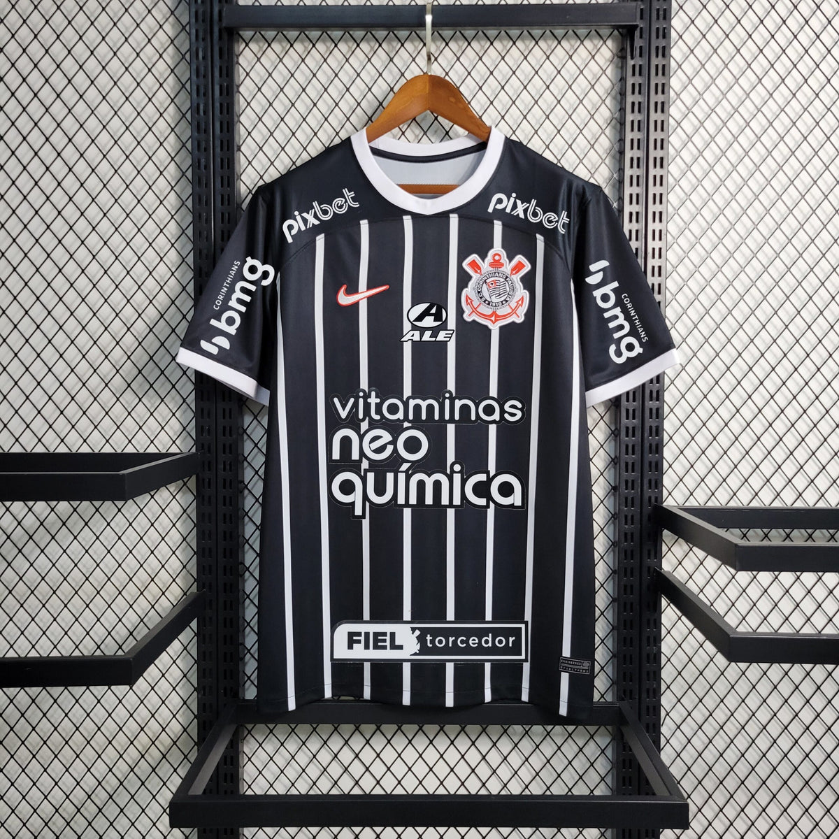 Corinthians 23/24 II Away Jersey - All Sponsors - Fan Version