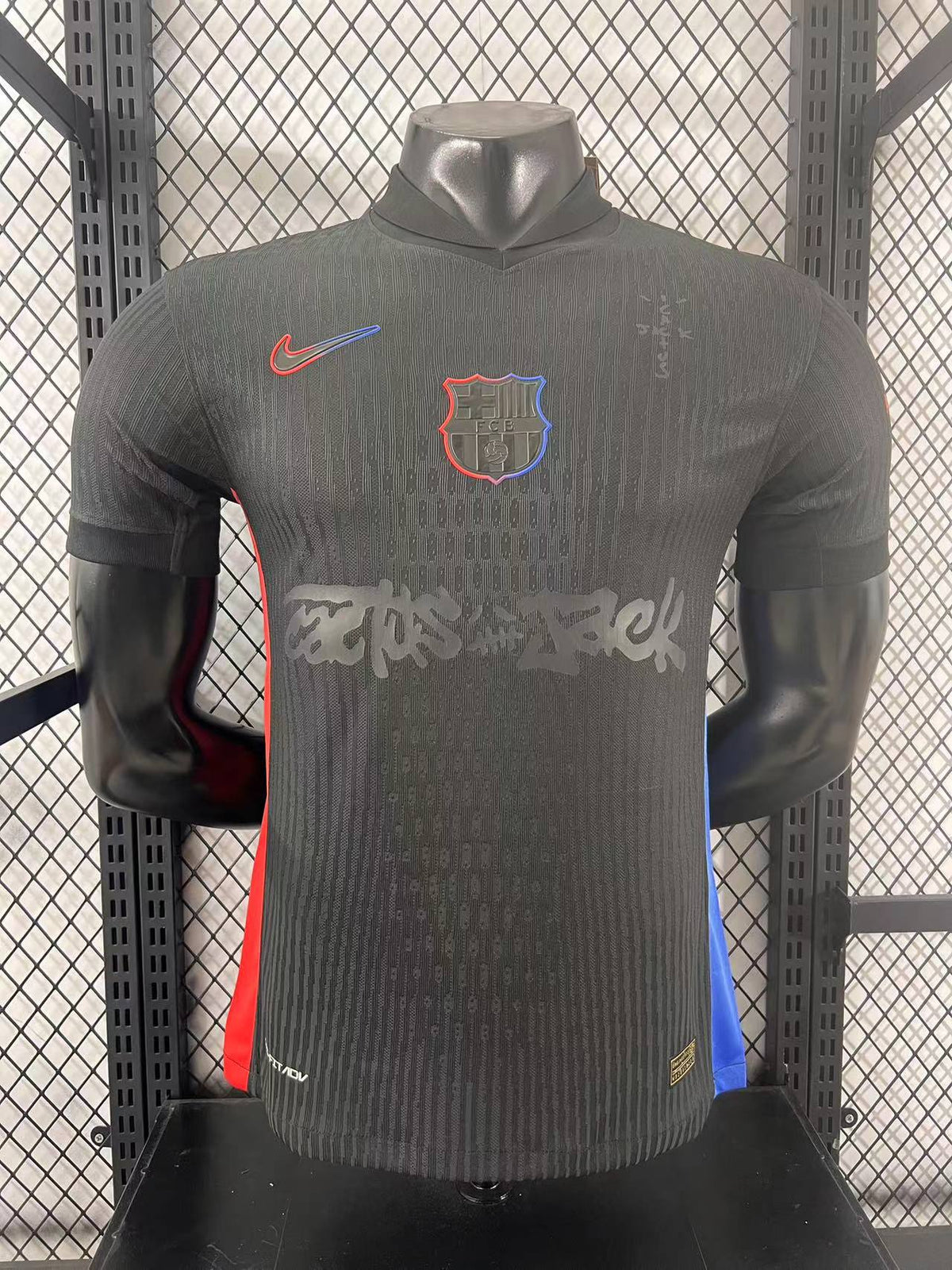 Barcelona Away 2025/26 - Travis Scott Collab Spotify Player Authentic - Slim Fit