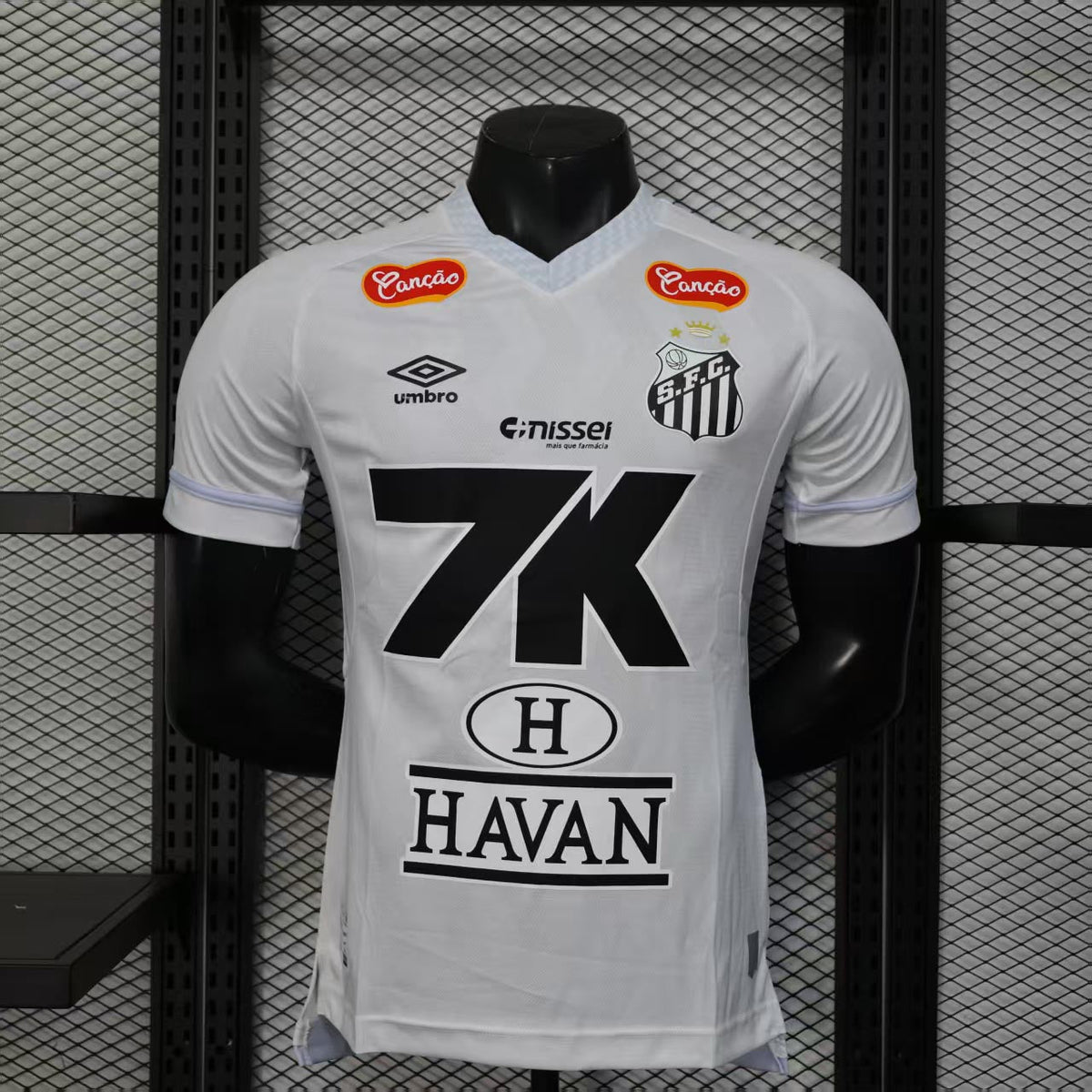 25/26 Player All Sponsor Santos Home - Slim Fit