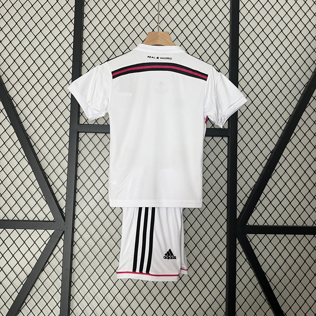 Kit Kids Retro Real Madrid Home Jersey 2014/15