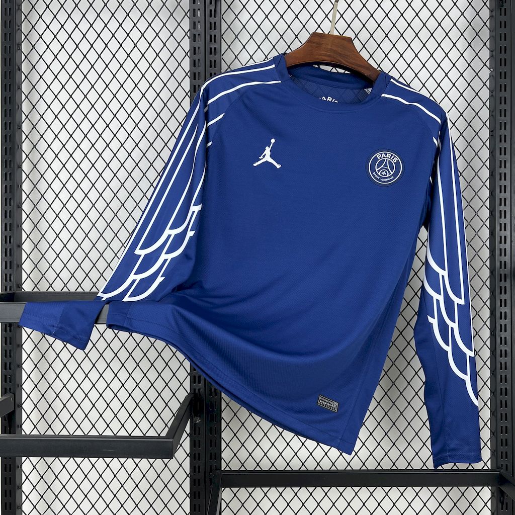 Paris Saint-Germain 2025/26 Fourth Away Long Sleeves Jersey