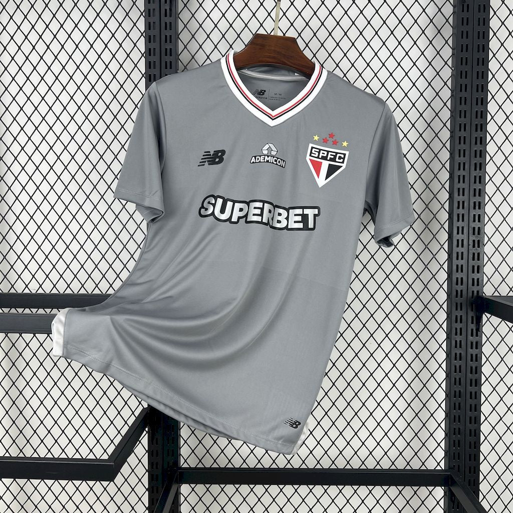 Sao Paulo 2025/26 Special Edition Grey Jersey - Fan Version