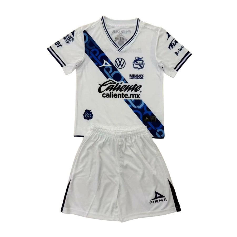 Kids Kit Club Puebla Home Fan Jersey 2024/25