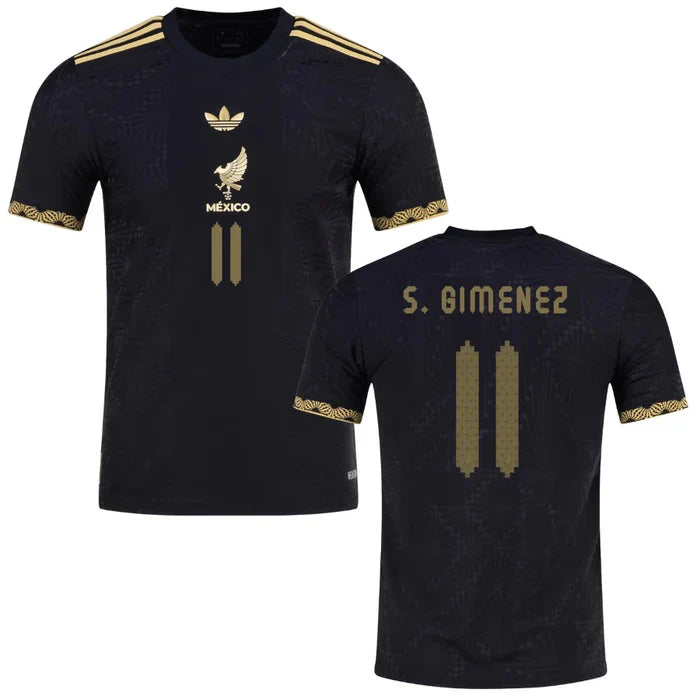 Mexico Santiago Giménez 2025 Special Edition Authentic Player Third Jersey - Slim Fit