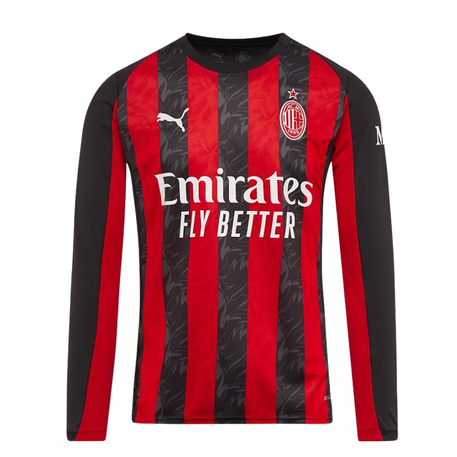 Milan Home Long Sleeve Fan Jersey 2025/26