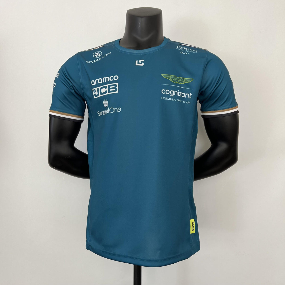 T-Shirt F1 Aston Martin 2023 - # Stroll - #18 Green T Shirt