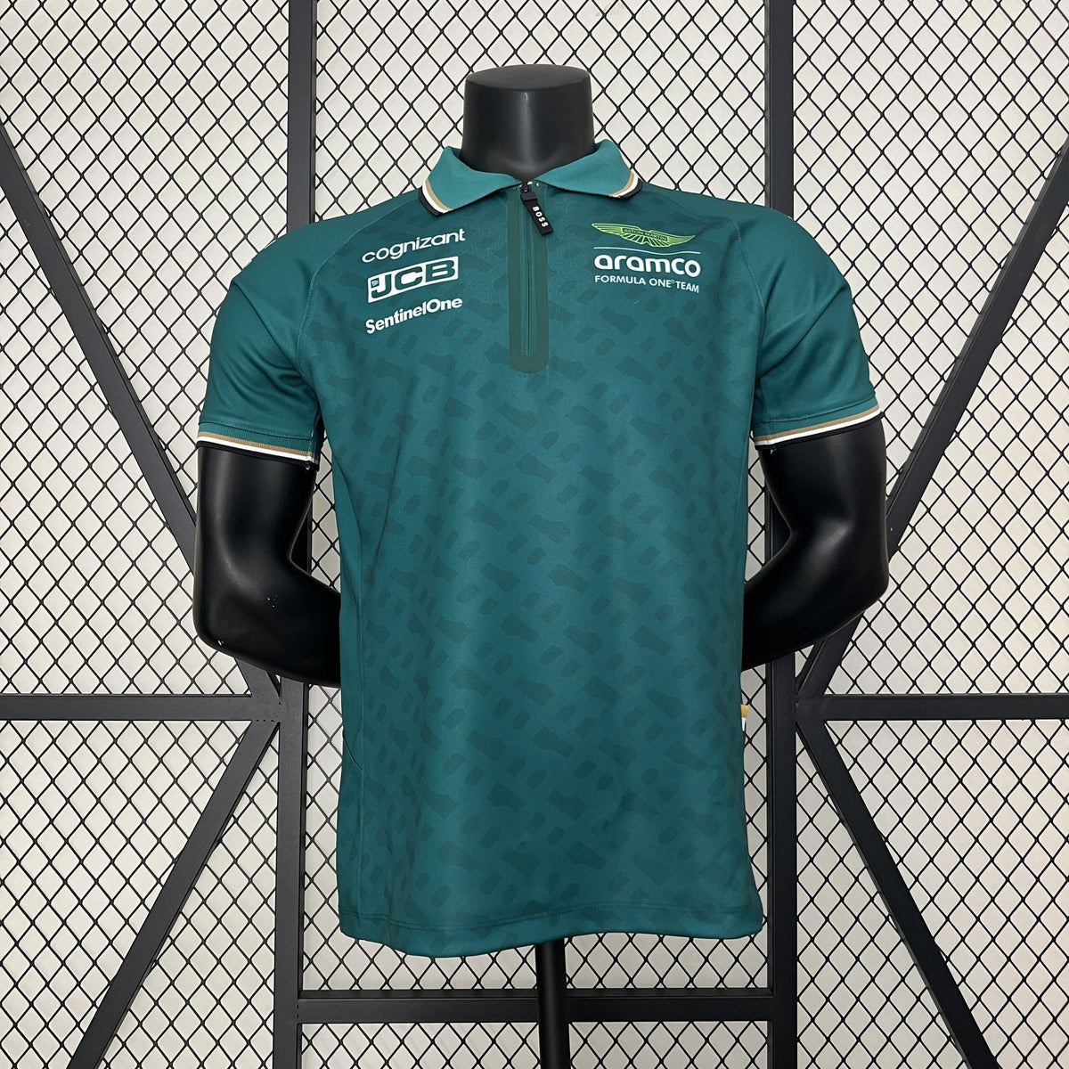 T-Shirt F1 Aston Martin 2024 F1 - Green Polo