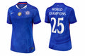 Chelsea Home Women 2025-26 World Champions 25 printing