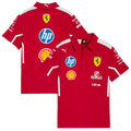 Scuderia Ferrari 2025 F1 Team Polo Formula 1 F1
