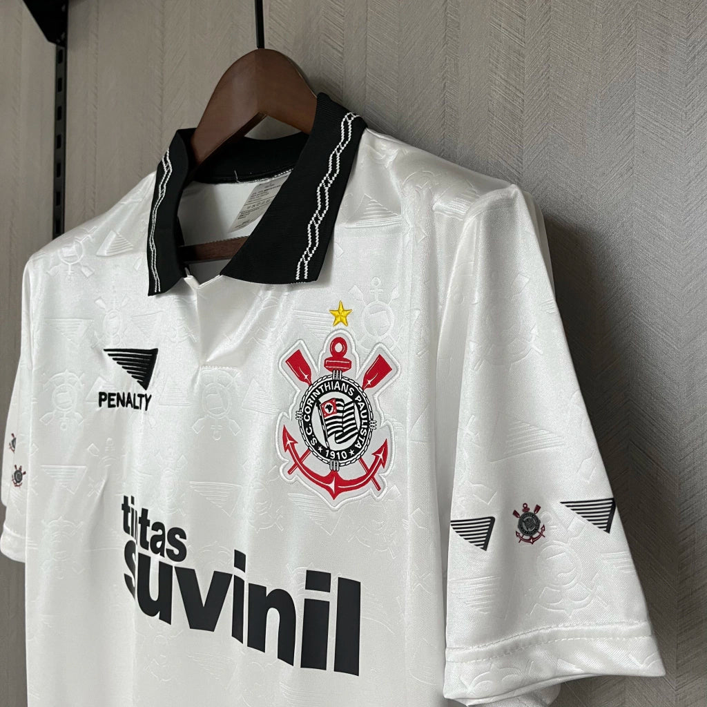 Corinthians 1995 I Home Jersey - Retro Version