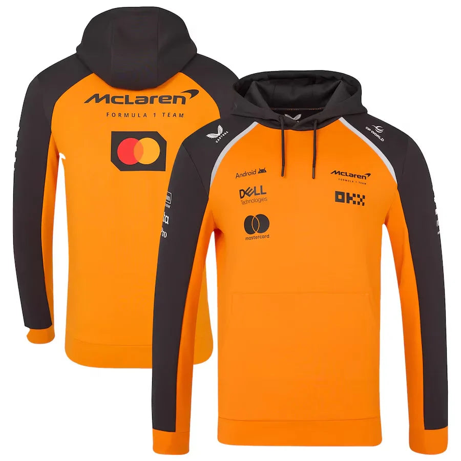 McLaren 2025 Team Hooded Sweat Jacket Formula 1 F1 Formula One