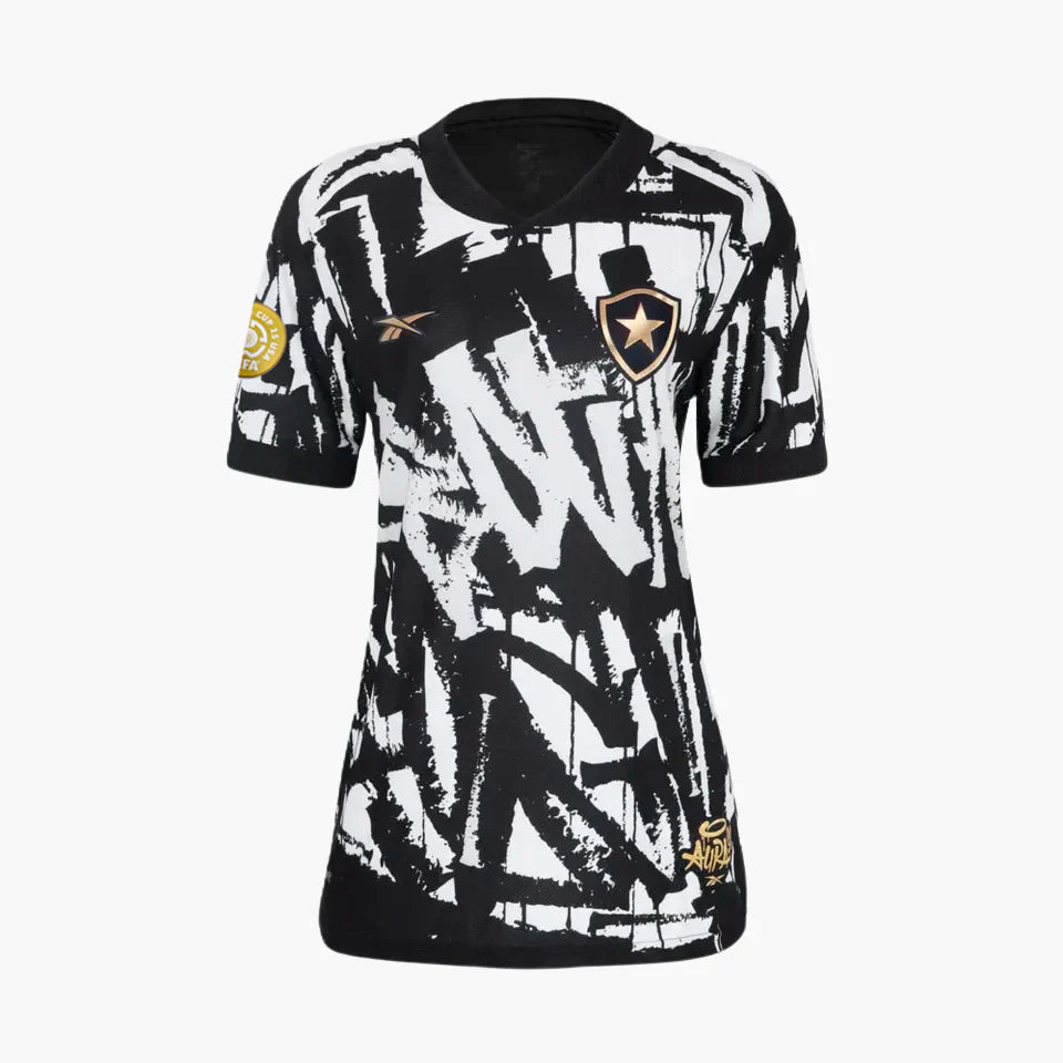 Camisa Feminina Reebok Botafogo 2025/26 IV - Patch Mundial de Clubes