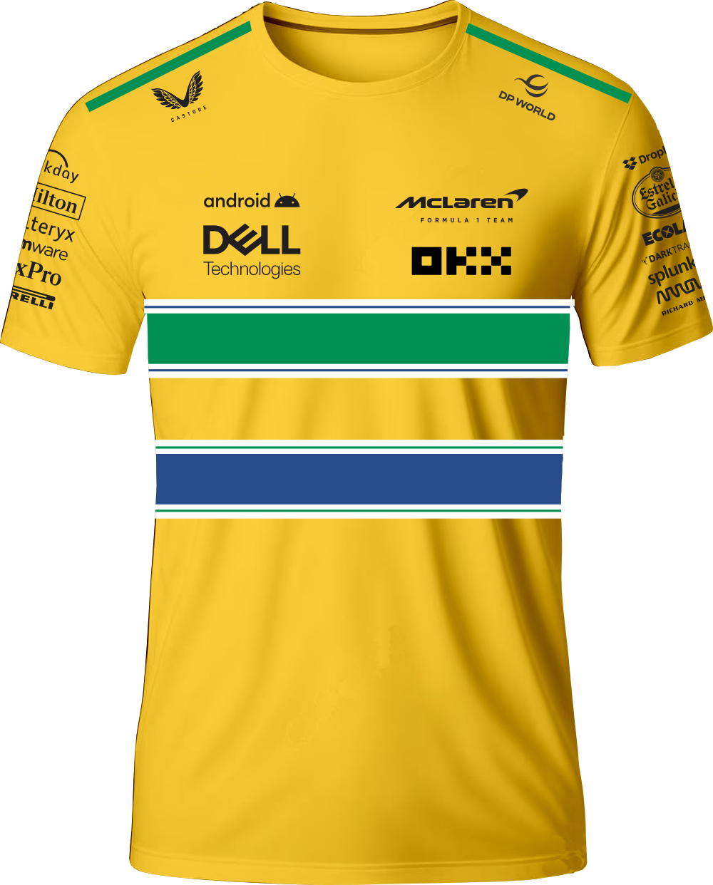 T-shirt McLaren Mônaco 2024 F1