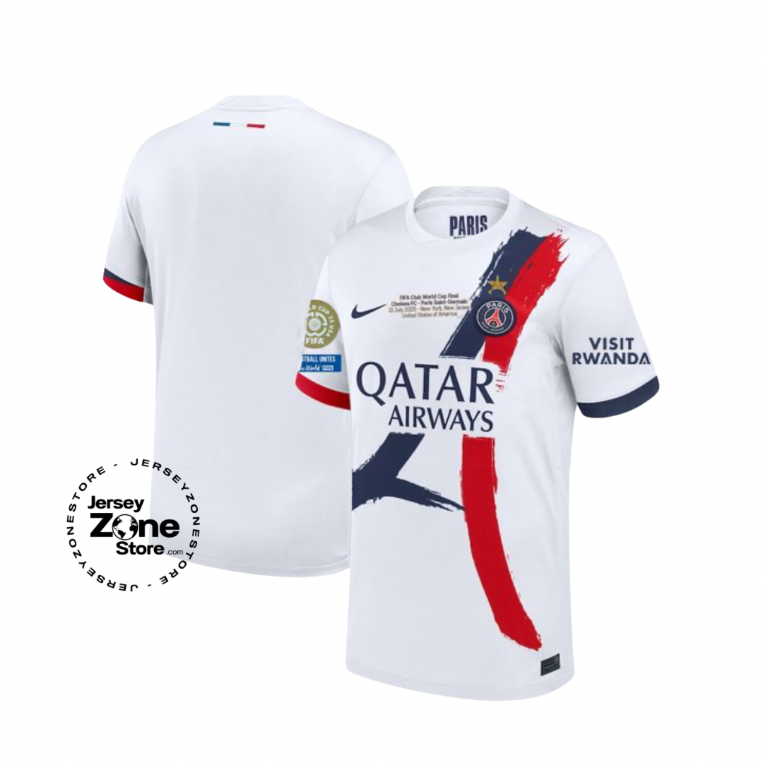 Paris Saint-Germain Fan Jersey Away 2024/25 Patches FIFA