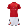 Manchester United Kit Kids 26/27 Home Jersey and Shorts