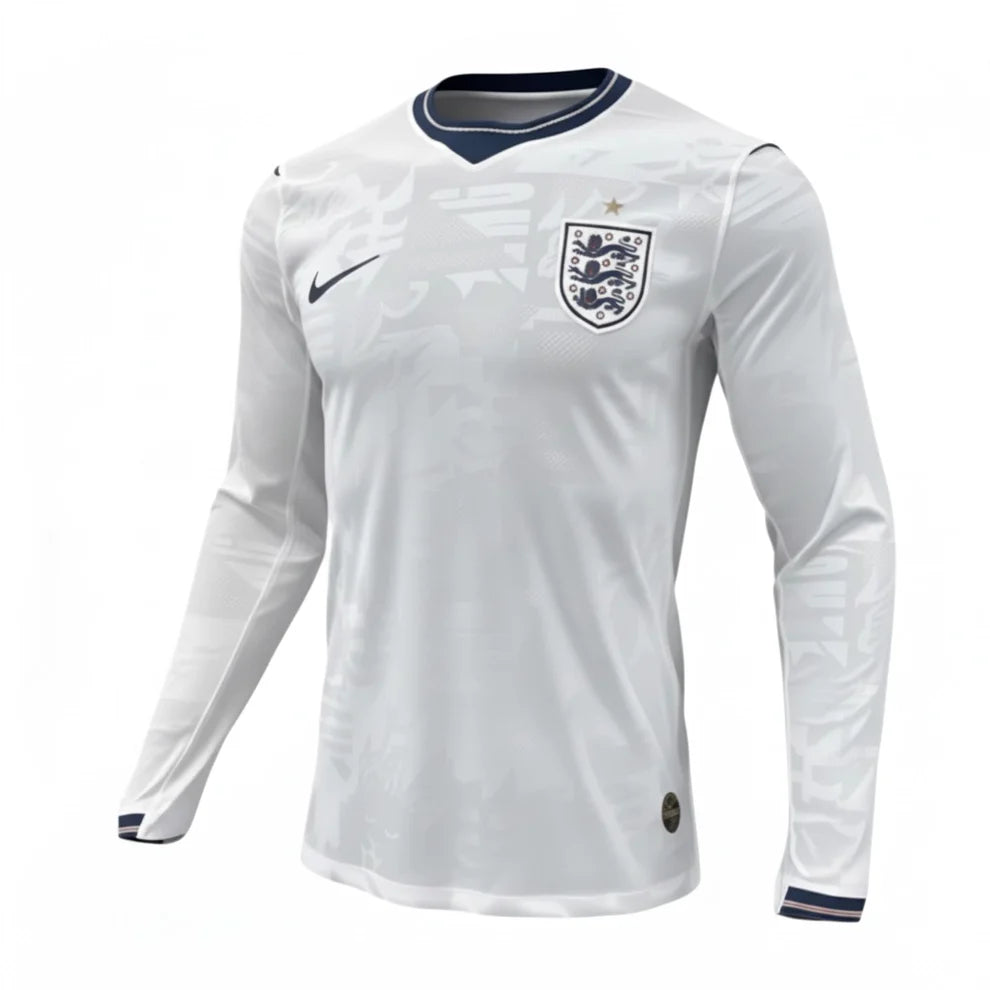 Jersey England Home 2026 World Cup Long Sleeved