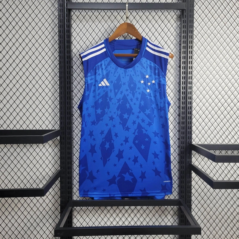 Cruzeiro 2024/25 Home Vest - Fan Version