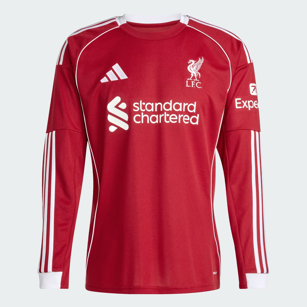 25/26 Liverpool Home Fan Long Sleeve