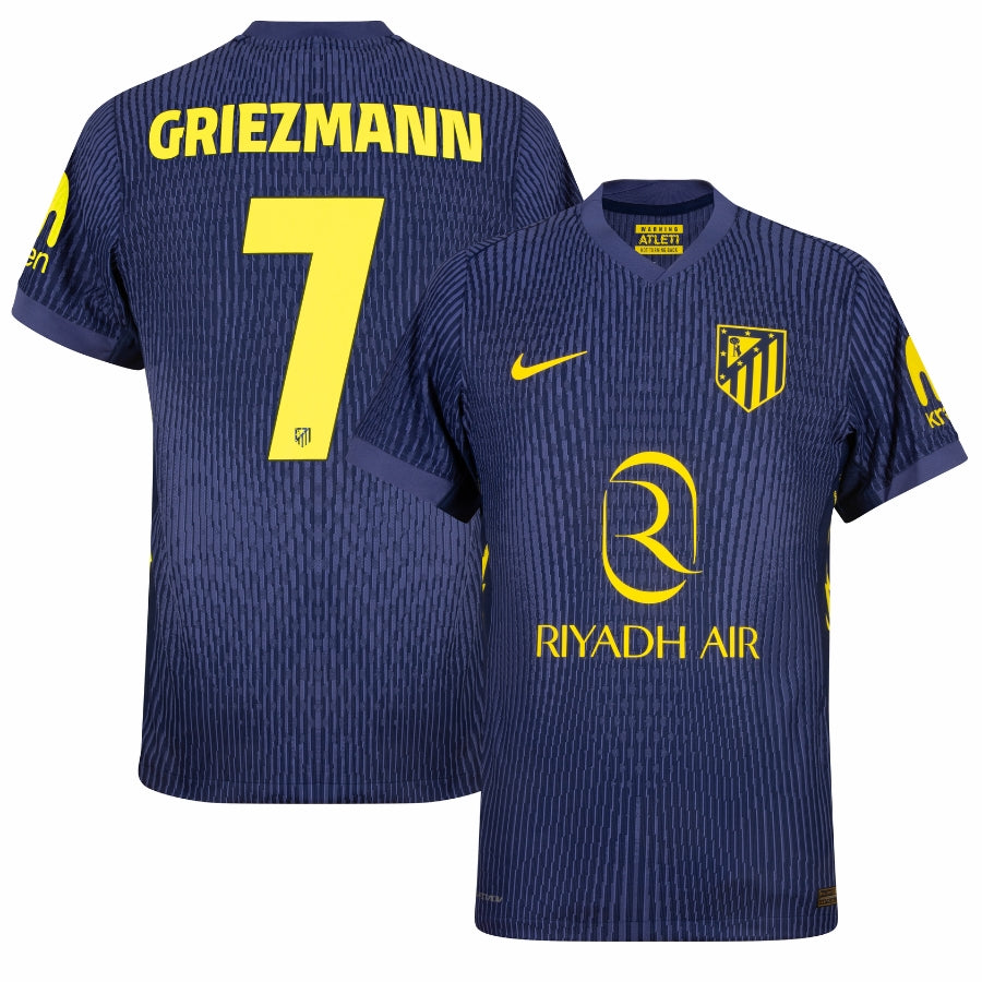 Atlético Madrid Griezmann 7 Away Authentic Player 2025/26