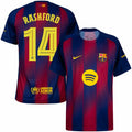 Barcelona Home Rashford 14 Home Fan Jersey 2025/26
