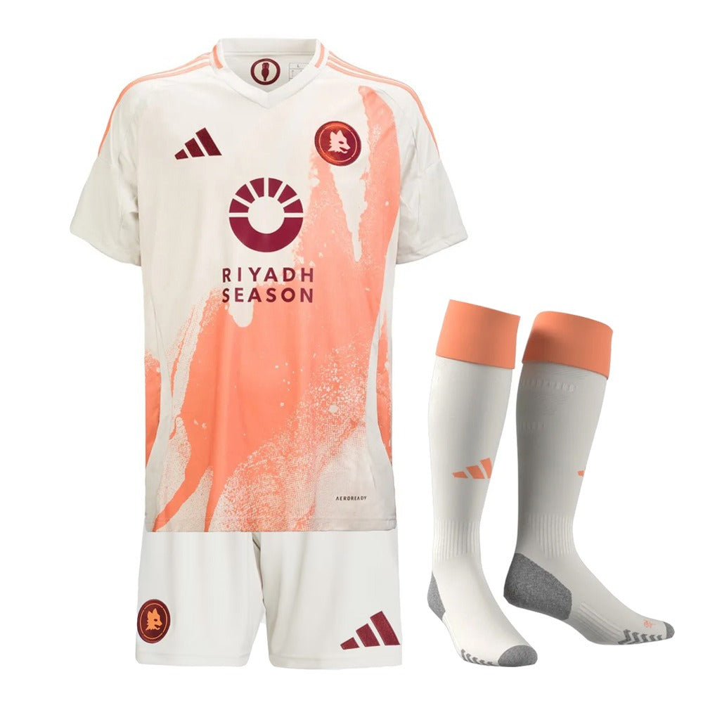Kids KIT Roma Away Jersey 2024/25