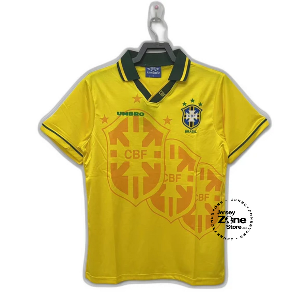 Brazil 1994 I Home Jersey - Retro Version