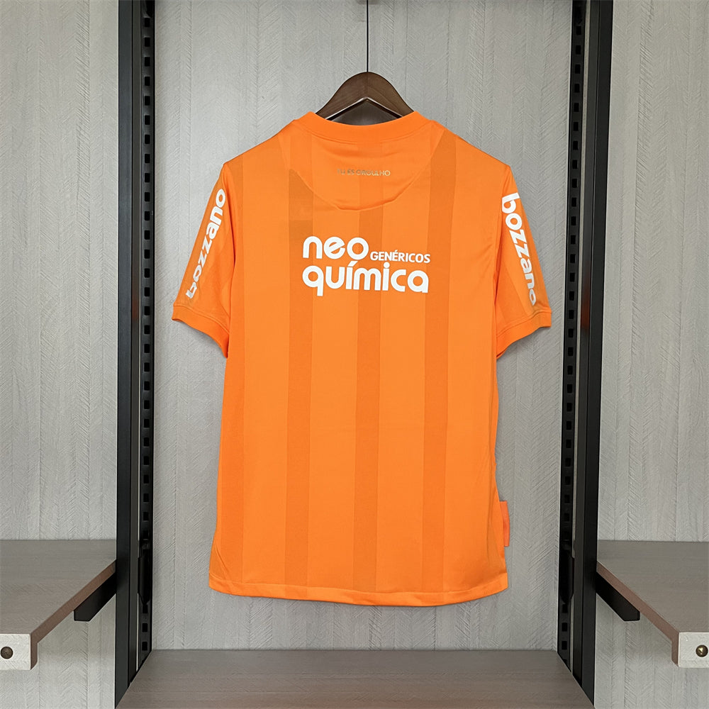 Corinthians 2010 Goalkeeper Orange Jersey - Retro Version