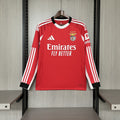 Long Sleeve 2025/26 Benfica Home Jersey