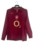 Arsenal 05/06 I Home Jersey - Long Sleeve Retro Version