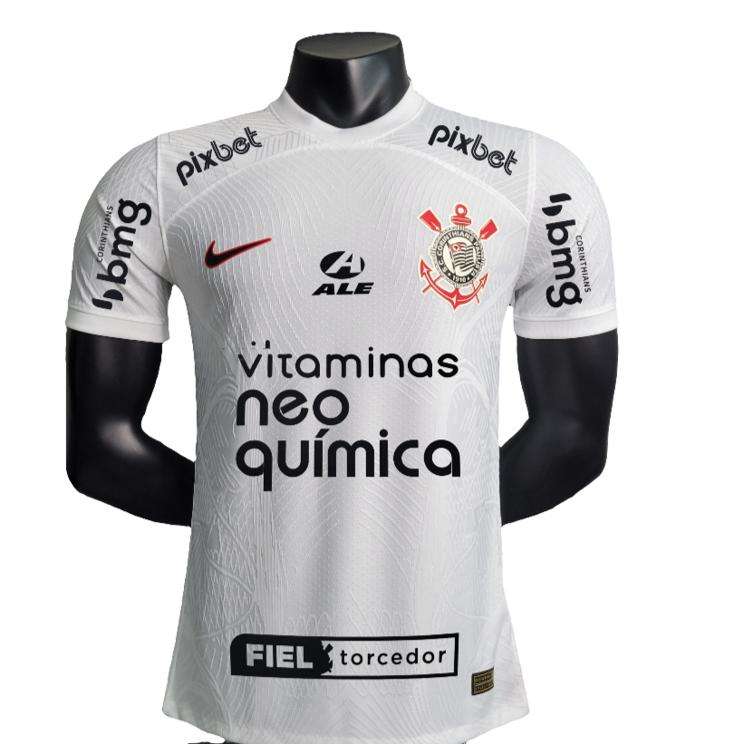 Corinthians 23/24 I Home Jersey - All Sponsors - Player Version - Slim Fit