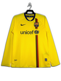 Barcelona 08/09 II Away Jersey - Long Sleeve Retro Version