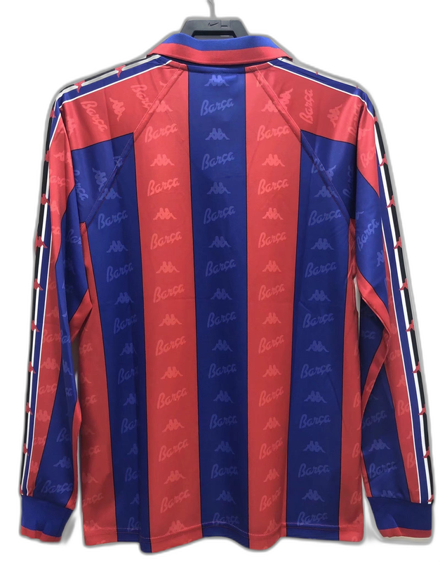 Barcelona 96/97 I Home Jersey - Long Sleeve Retro Version
