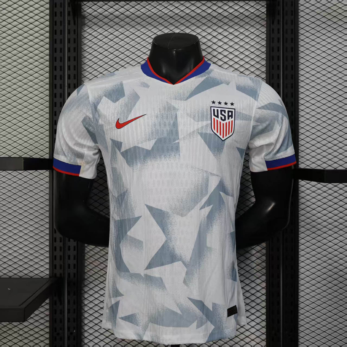 United States 2025/26 Player Authentic USA Home - Slim Fit