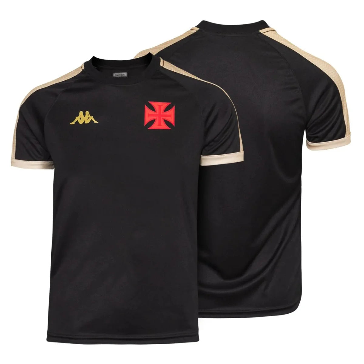 Camisa Vasco Preta Supporter Gold 2025/26 Masculina