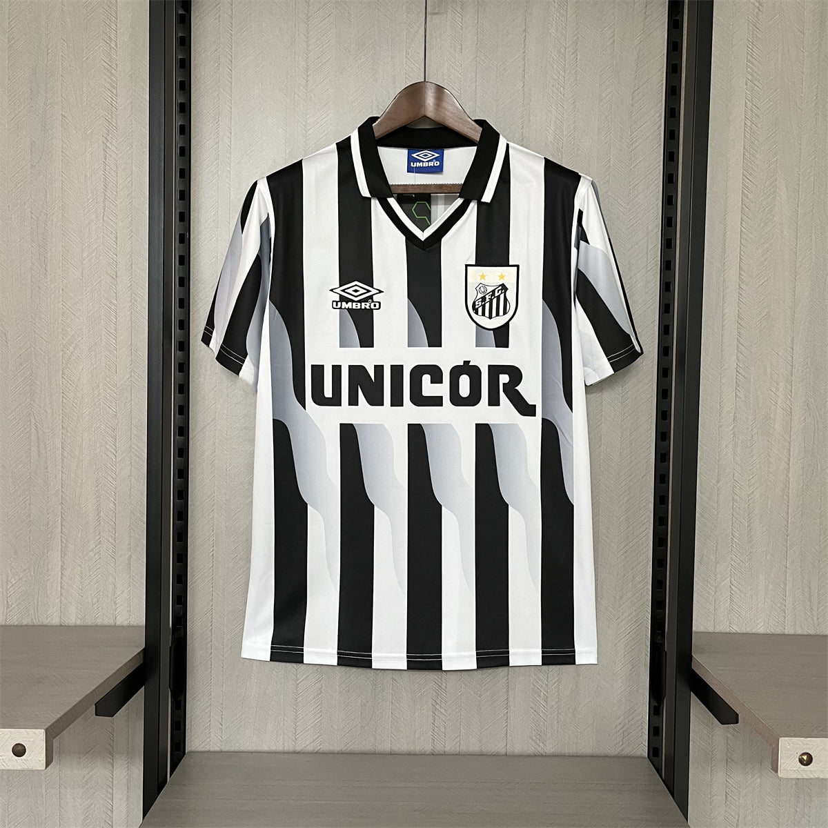 Santos 1998 II Away Jersey - Retro Version