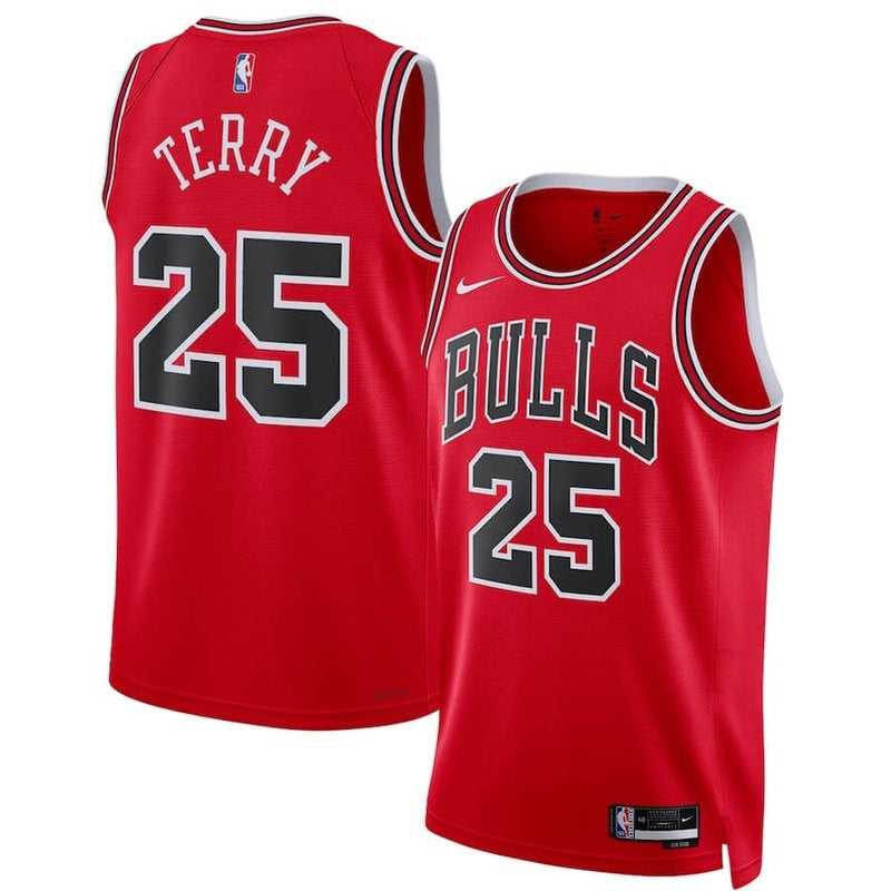 Dalen Terry Chicago Bulls Unisex 2022 NBA Jersey - Icon Edition - Red