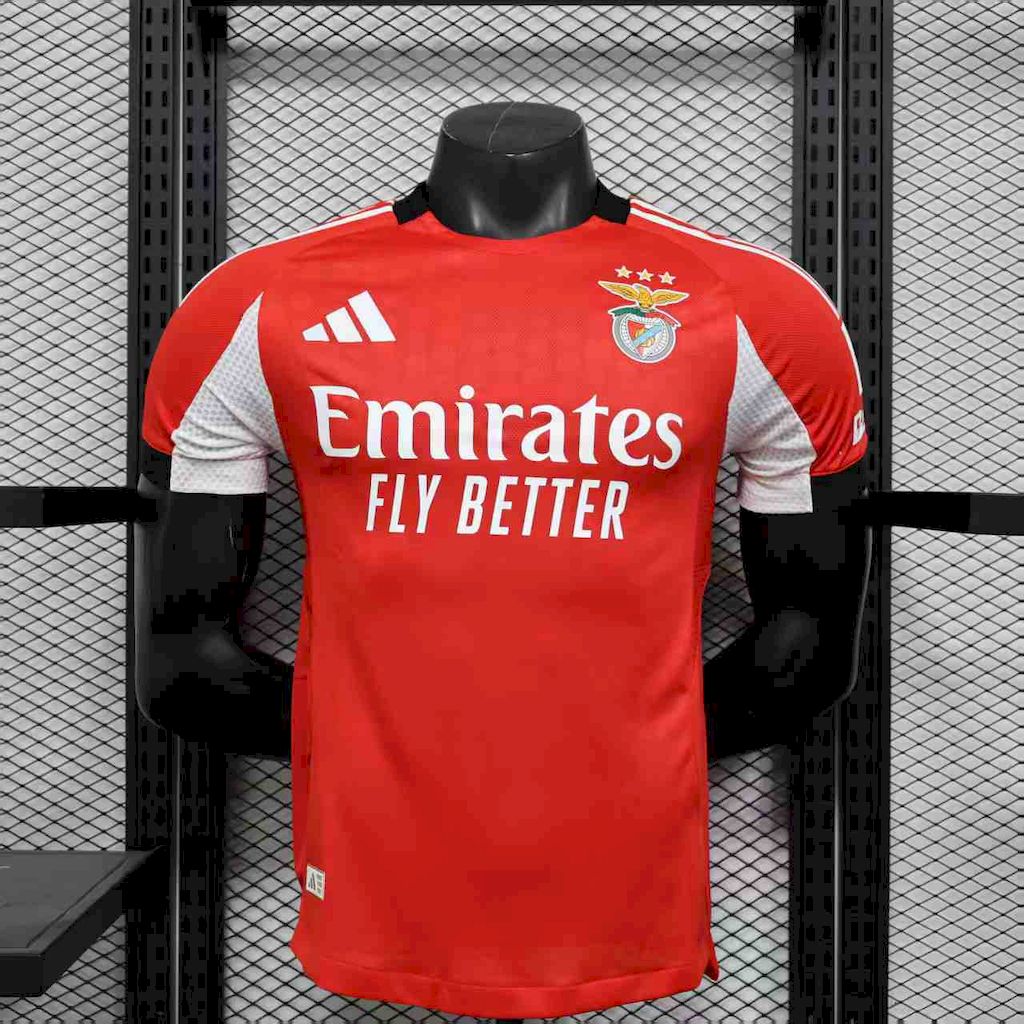 Benfica 2025/26 Home Jersey Player Version - Authentic Slim Fit